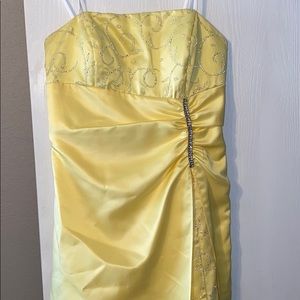 Yellow Formal Gown